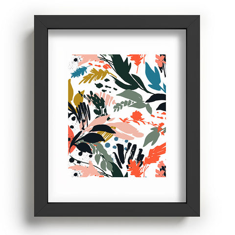 Marta Barragan Camarasa Brushstrokes of nature III Recessed Framing Rectangle