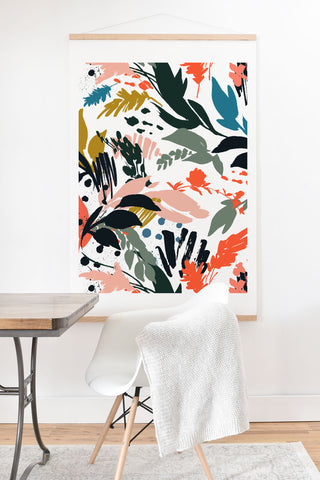 Marta Barragan Camarasa Brushstrokes of nature III Art Print And Hanger