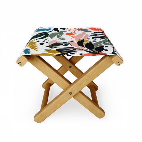 Marta Barragan Camarasa Brushstrokes of nature III Folding Stool
