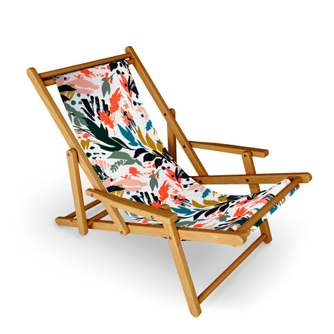 Marta Barragan Camarasa Brushstrokes of nature III Sling Chair