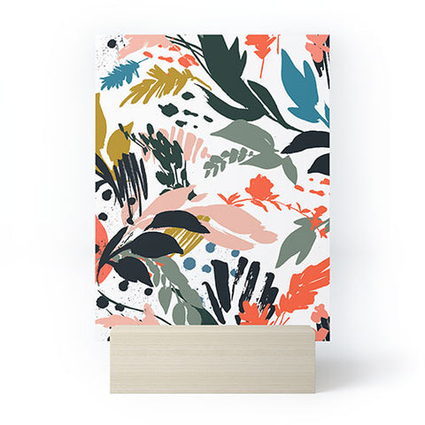 Marta Barragan Camarasa Brushstrokes of nature III Mini Art Print