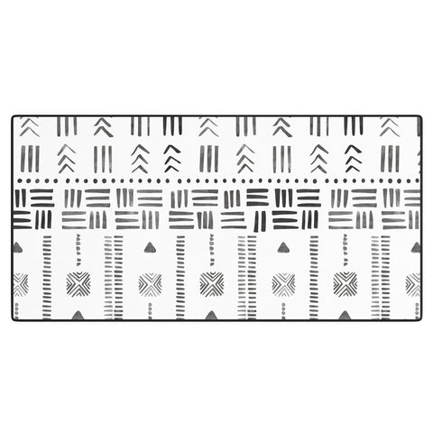 Marta Barragan Camarasa BW Minimal Nomad Desk Mat