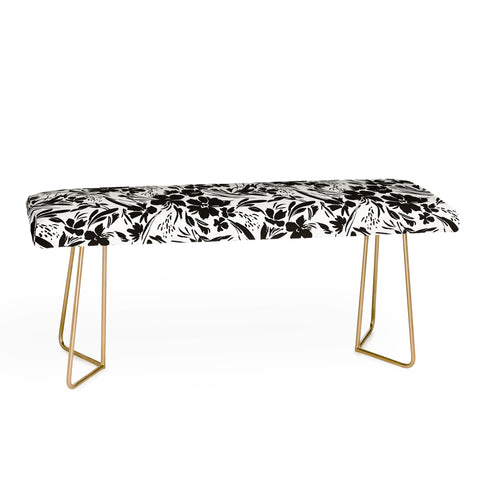 Marta Barragan Camarasa BW tropical floral Bench