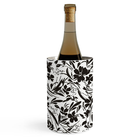 Marta Barragan Camarasa BW tropical floral Wine Chiller