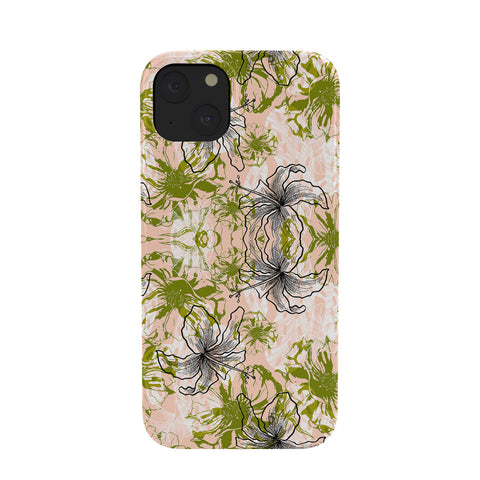 Marta Barragan Camarasa Cactus and exotic flowers Phone Case