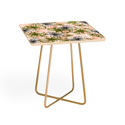 Marta Barragan Camarasa Cactus and exotic flowers Side Table