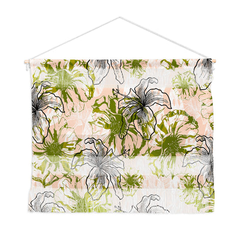 Marta Barragan Camarasa Cactus and exotic flowers Wall Hanging Landscape