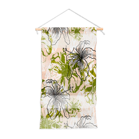 Marta Barragan Camarasa Cactus and exotic flowers Wall Hanging Portrait