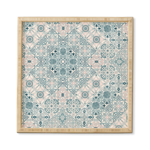 Marta Barragan Camarasa Ceramic tile patterns Framed Wall Art