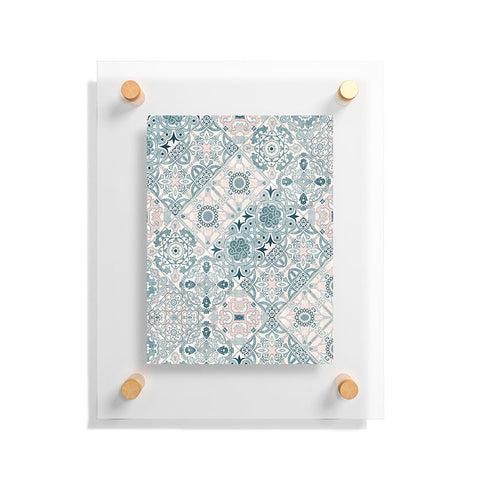 Marta Barragan Camarasa Ceramic tile patterns Floating Acrylic Print