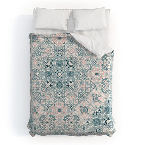 Marta Barragan Camarasa Ceramic tile patterns Duvet Cover