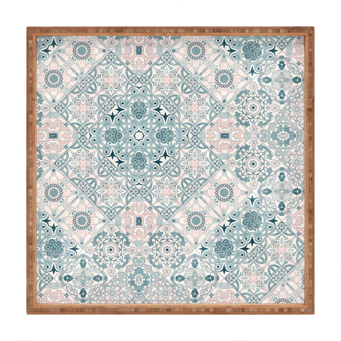 Marta Barragan Camarasa Ceramic tile patterns Square Tray