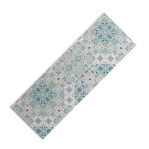 Marta Barragan Camarasa Ceramic tile patterns Yoga Mat