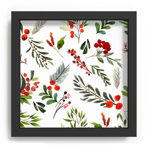 Marta Barragan Camarasa Christmas Botany 001 Recessed Framing Square