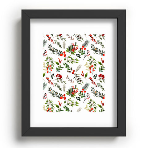 Marta Barragan Camarasa Christmas Botany 001 Recessed Framing Rectangle