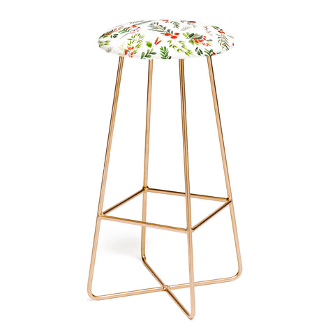 Marta Barragan Camarasa Christmas Botany 001 Bar Stool