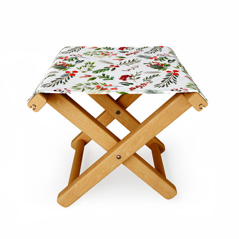 Marta Barragan Camarasa Christmas Botany 001 Folding Stool
