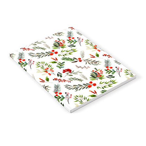 Marta Barragan Camarasa Christmas Botany 001 Notebook