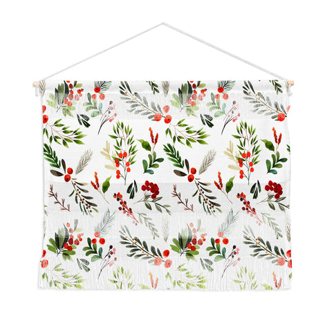 Marta Barragan Camarasa Christmas Botany 001 Wall Hanging Landscape