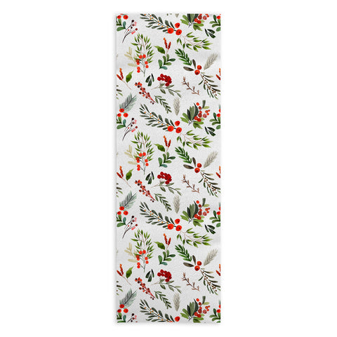 Marta Barragan Camarasa Christmas Botany 001 Yoga Towel