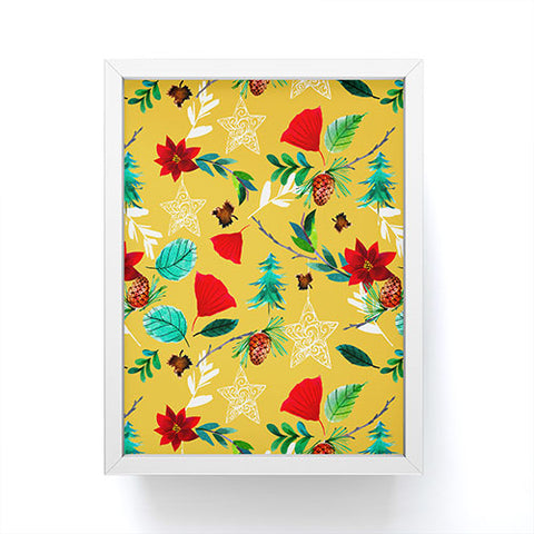 Marta Barragan Camarasa Christmas Botany 002 Framed Mini Art Print