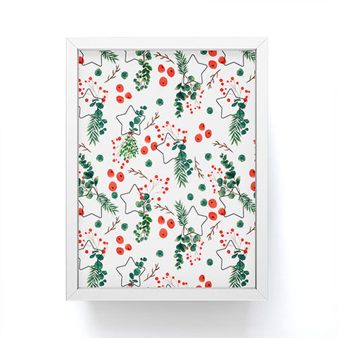 Marta Barragan Camarasa Christmas Botany 003 Framed Mini Art Print