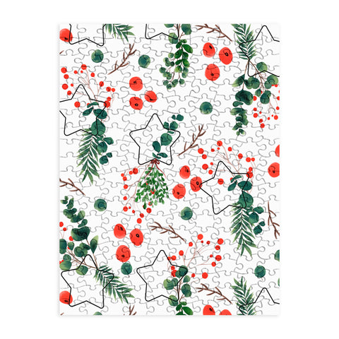 Marta Barragan Camarasa Christmas Botany 003 Puzzle
