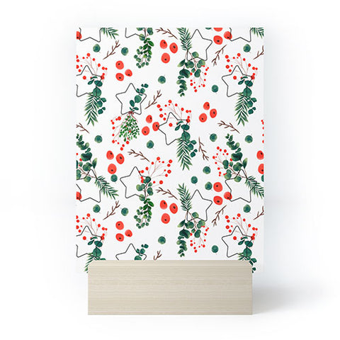 Marta Barragan Camarasa Christmas Botany 003 Mini Art Print