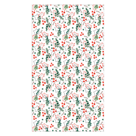 Marta Barragan Camarasa Christmas Botany 003 Tablecloth