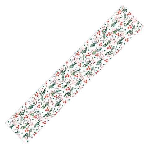 Marta Barragan Camarasa Christmas Botany 003 Table Runner