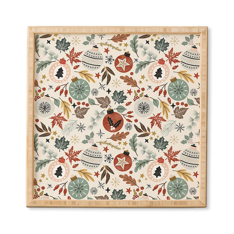 Marta Barragan Camarasa Christmas details I Framed Wall Art