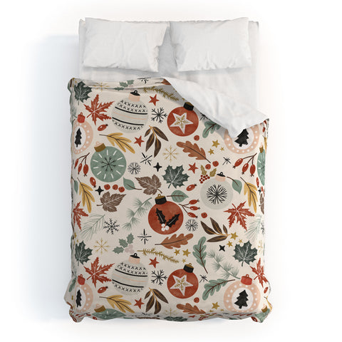 Marta Barragan Camarasa Christmas details I Duvet Cover