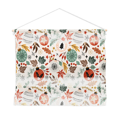 Marta Barragan Camarasa Christmas details I Wall Hanging Landscape