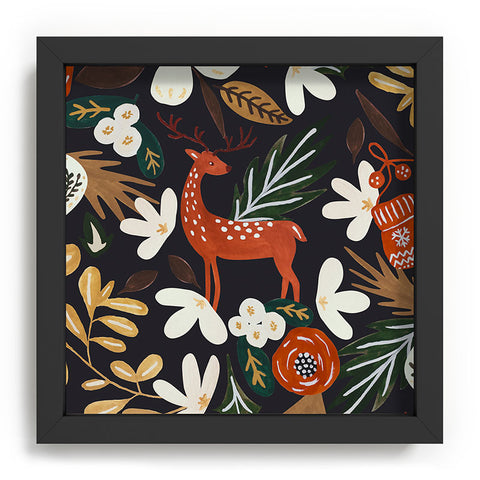 Marta Barragan Camarasa Christmas holiday night III Recessed Framing Square