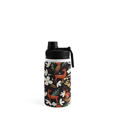 Marta Barragan Camarasa Christmas holiday night III Water Bottle