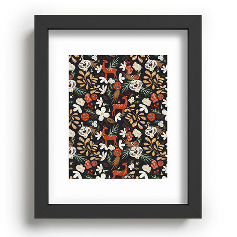 Marta Barragan Camarasa Christmas holiday night III Recessed Framing Rectangle