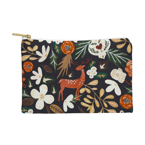 Marta Barragan Camarasa Christmas holiday night III Pouch