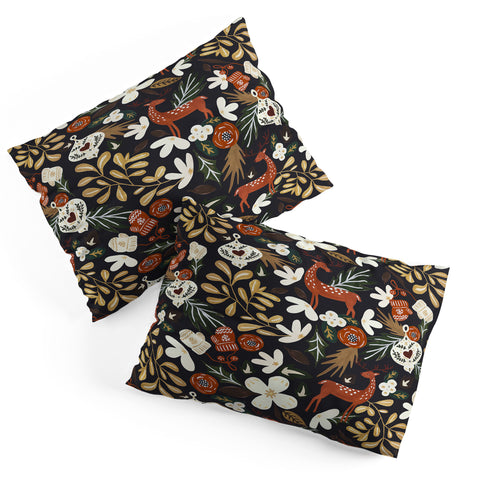 Marta Barragan Camarasa Christmas holiday night III Pillow Shams