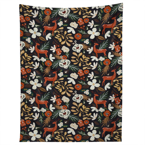 Marta Barragan Camarasa Christmas holiday night III Tapestry