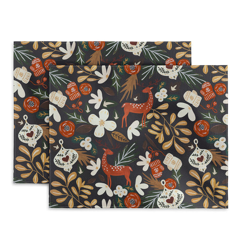 Marta Barragan Camarasa Christmas holiday night III Placemat