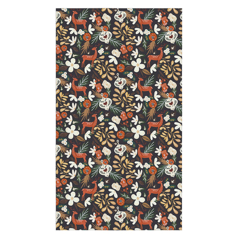 Marta Barragan Camarasa Christmas holiday night III Tablecloth