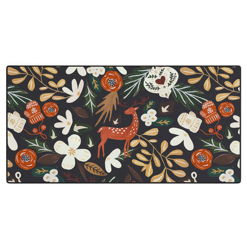 Marta Barragan Camarasa Christmas holiday night III Desk Mat