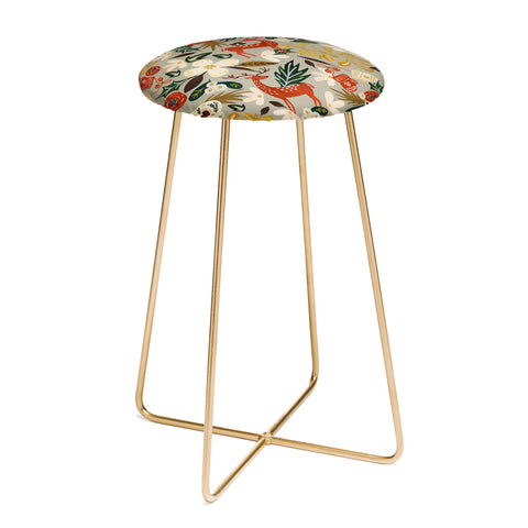Marta Barragan Camarasa Christmas holiday ornaments Counter Stool