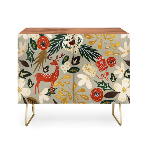 Marta Barragan Camarasa Christmas holiday ornaments Credenza