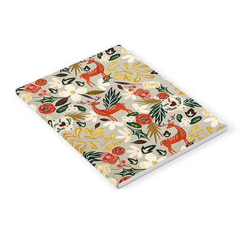 Marta Barragan Camarasa Christmas holiday ornaments Notebook