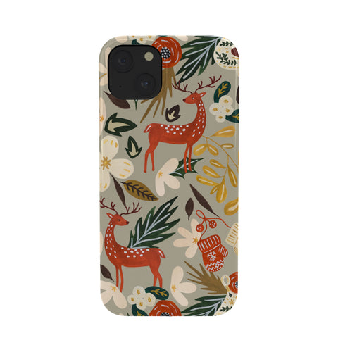 Marta Barragan Camarasa Christmas holiday ornaments Phone Case