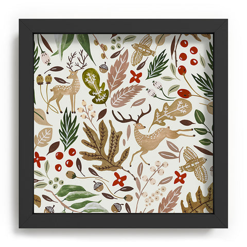 Marta Barragan Camarasa Christmas in the wild nature 2 Recessed Framing Square