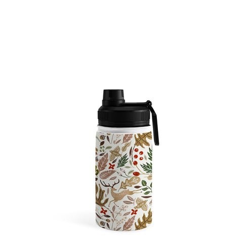 Marta Barragan Camarasa Christmas in the wild nature 2 Water Bottle