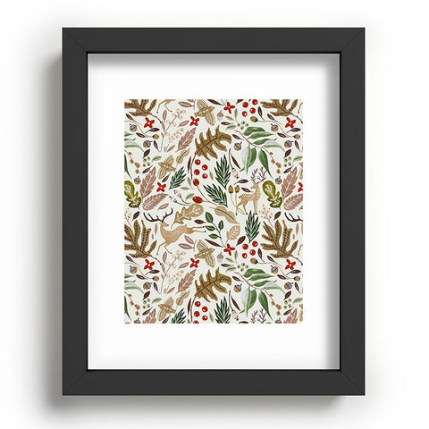 Marta Barragan Camarasa Christmas in the wild nature 2 Recessed Framing Rectangle