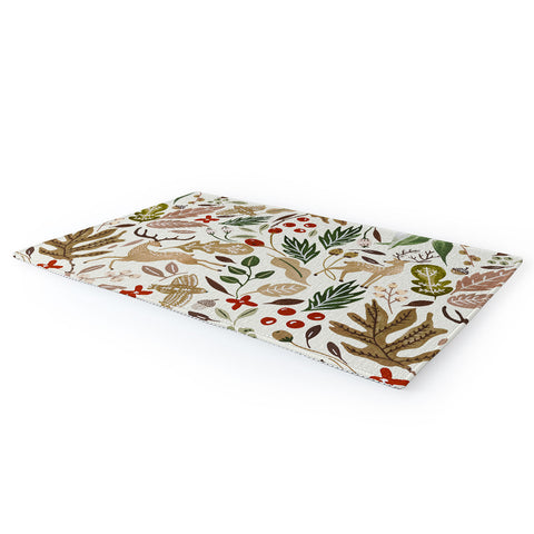 Marta Barragan Camarasa Christmas in the wild nature 2 Area Rug